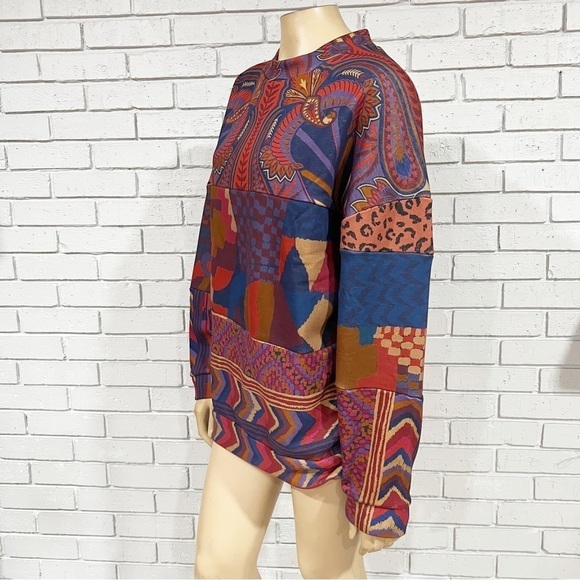 Farm Rio Women’s Mixed Prints Sweatshirt - Picture 4 of 9